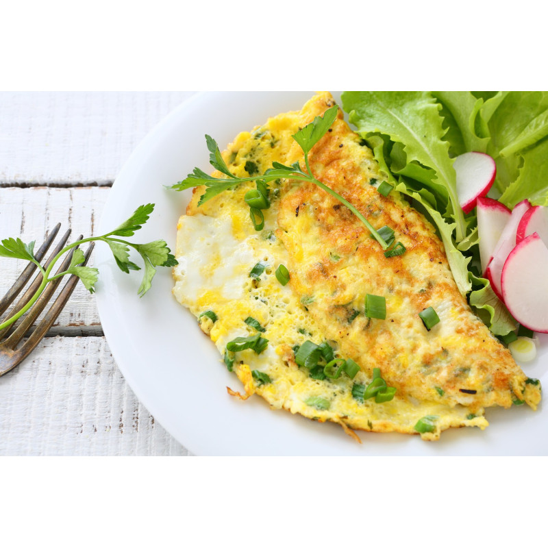 Omelette hyperprotéinée Ciboulette Oignons SANS GLUTEN (7 sachets)