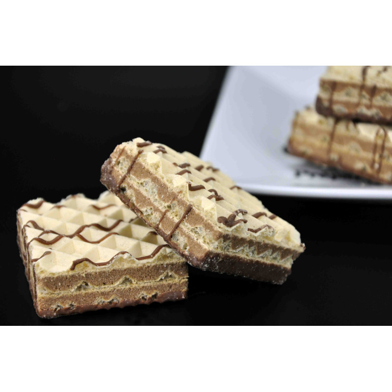 Gaufrettes hyperprotéinées arôme café (5 sachets x 2 gaufrettes)