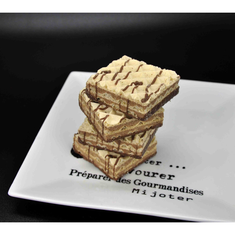 Gaufrettes hyperprotéinées arôme café (5 sachets x 2 gaufrettes)