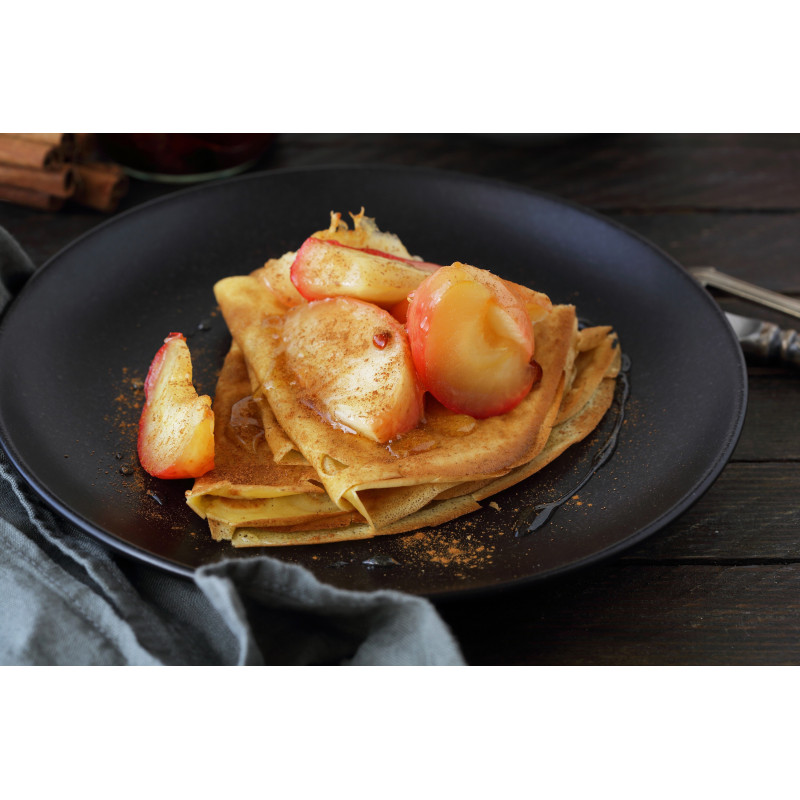 Crêpe Hyperprotéinée Pomme Caramel   (7 sachets)