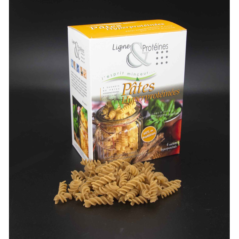 Pâtes hyperprotéinées Fusilli (4 sachets)