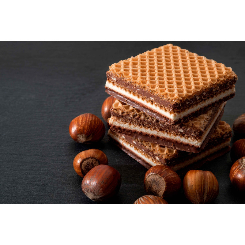 Gaufrettes hyperprotéinées Chocolat Noisette (5 sachets de 2 gaufrettes)