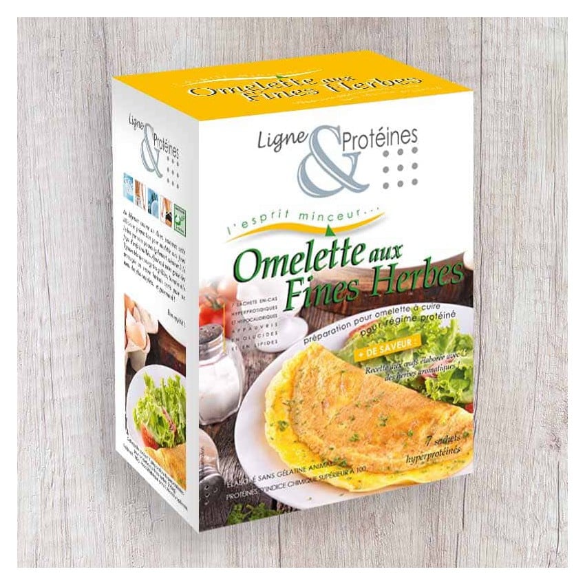 Omelette aux Fines Herbes hyperprotéinée (7 sachets)