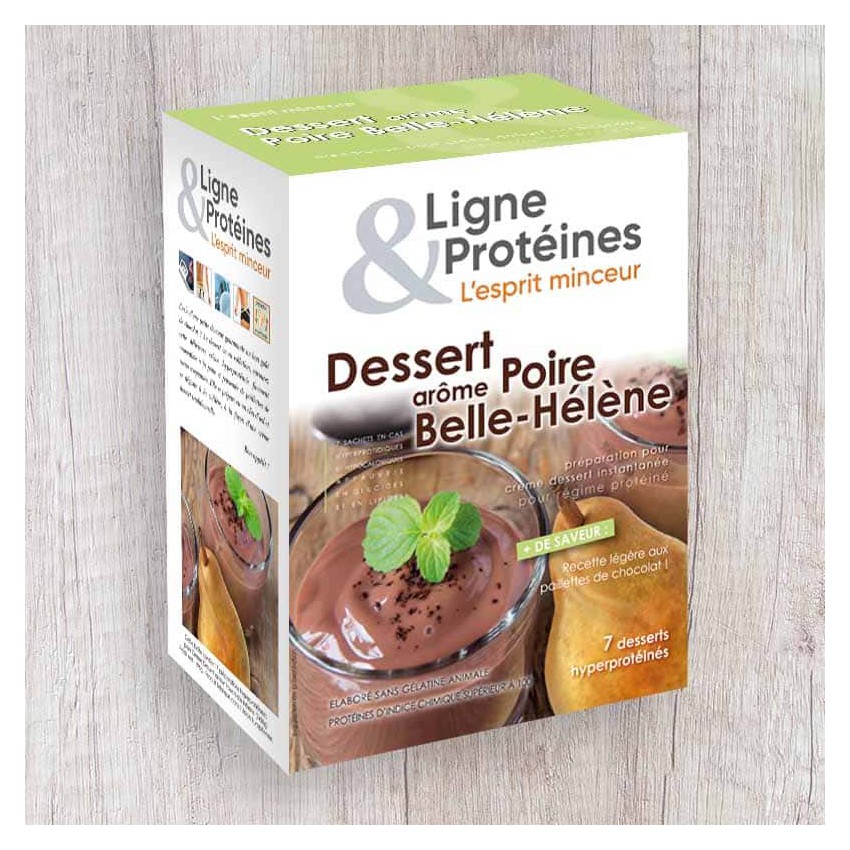 Poire Belle Hélène hyperprotéinée (7 sachets)