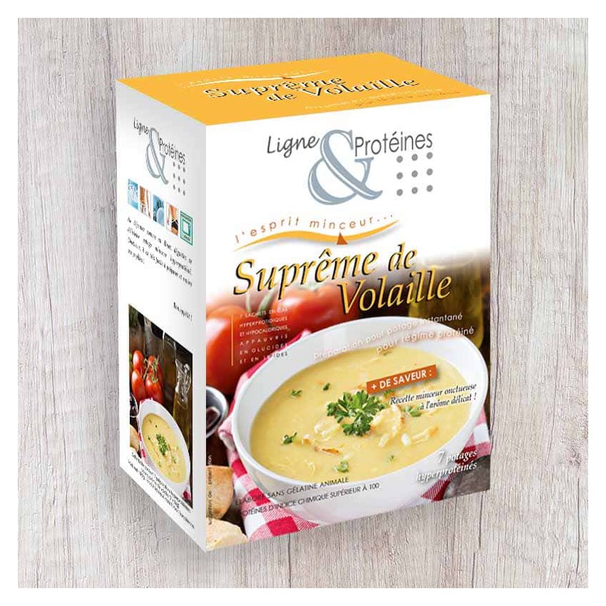 Suprême de Volaille hyperprotéiné (7 sachets) Suprême de Volaille hyperprotéiné (7 sachets)