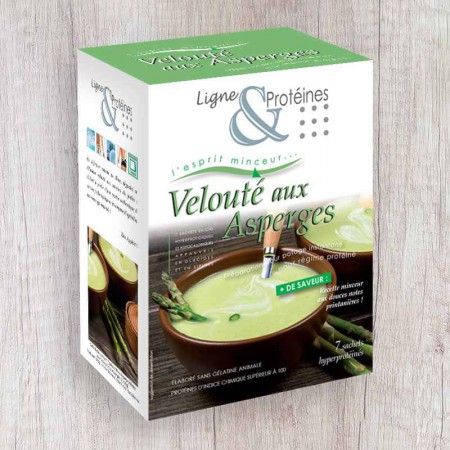 Velouté aux Asperges hyperprotéiné (7 sachets)