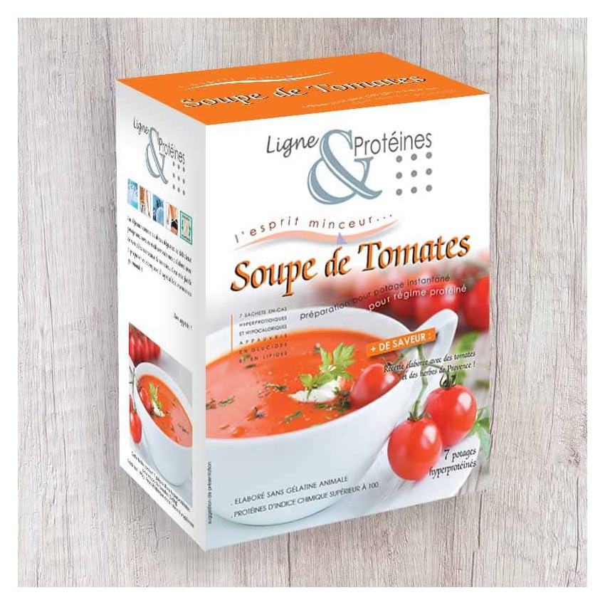 Velouté de Tomates hyperprotéiné (7 sachets)