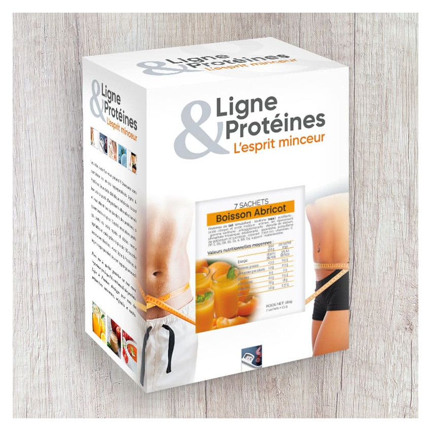 Boisson à l'Abricot Hyperprotéinée (7 sachets)