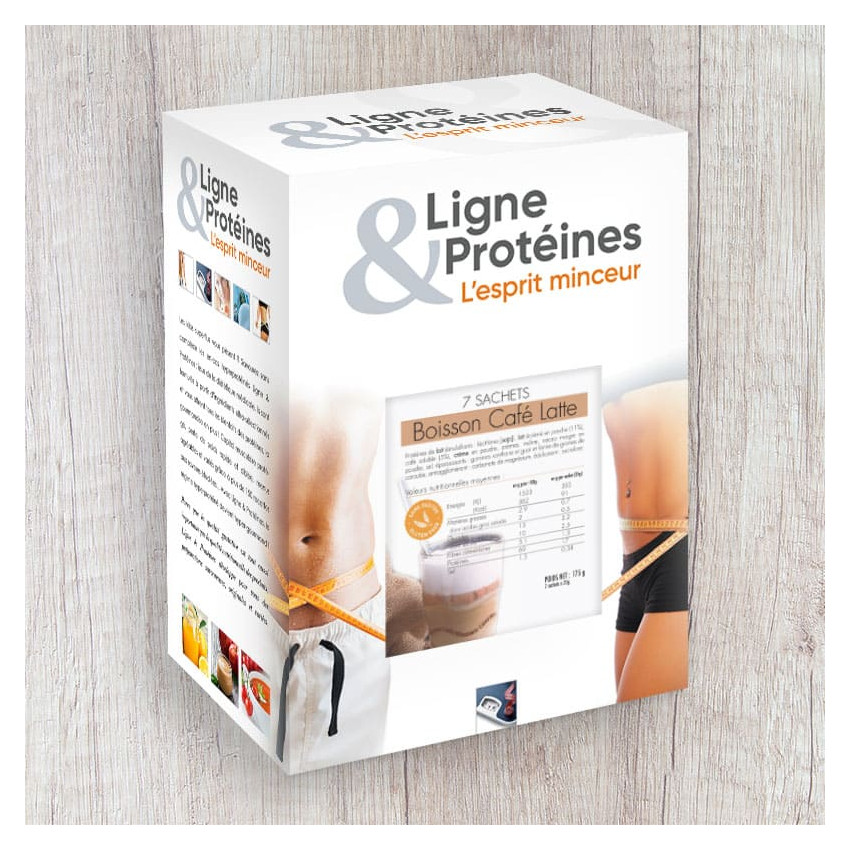 Boisson Hyperprotéinée Café Latte SANS GLUTEN (7 sachets) Boisson Hyperprotéinée Café Latte SANS GLUTEN (7 sachets)