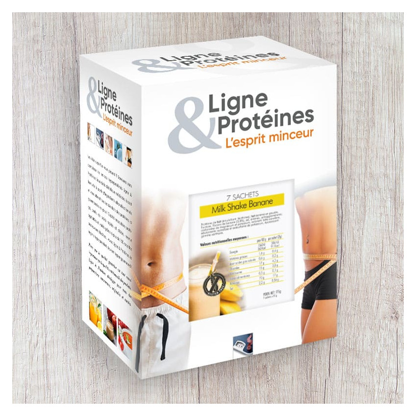 Milk Shake Hyperprotéiné Banane SANS GLUTEN (7 sachets) Milk Shake Hyperprotéiné Banane SANS GLUTEN (7 sachets)