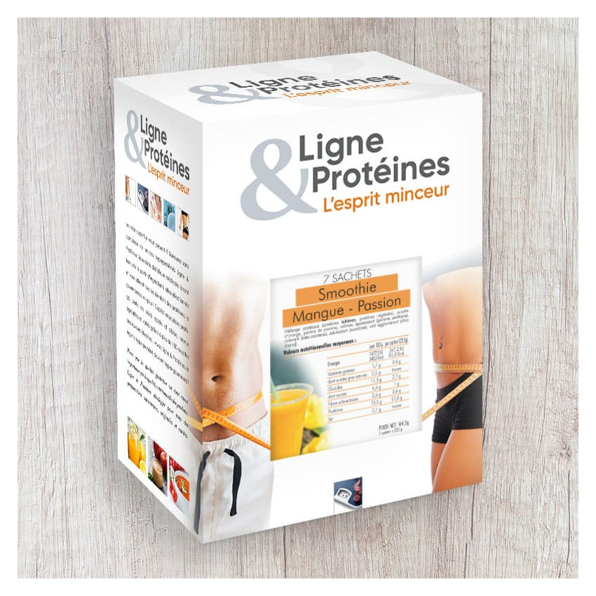 Smoothie hyperprotéiné Mangue Passion (7 sachets) Smoothie hyperprotéiné Mangue Passion (7 sachets)