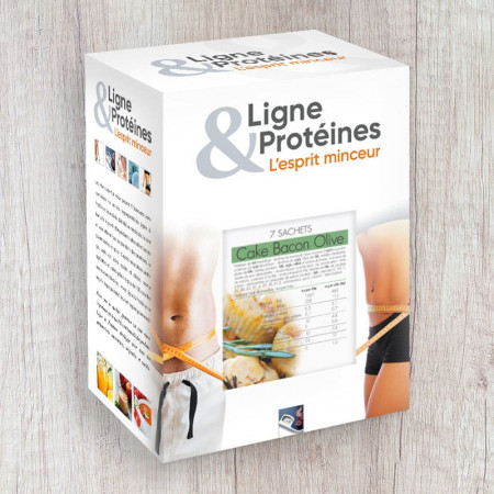 Cake Hyperprotéiné Bacon Olives (7 sachets)