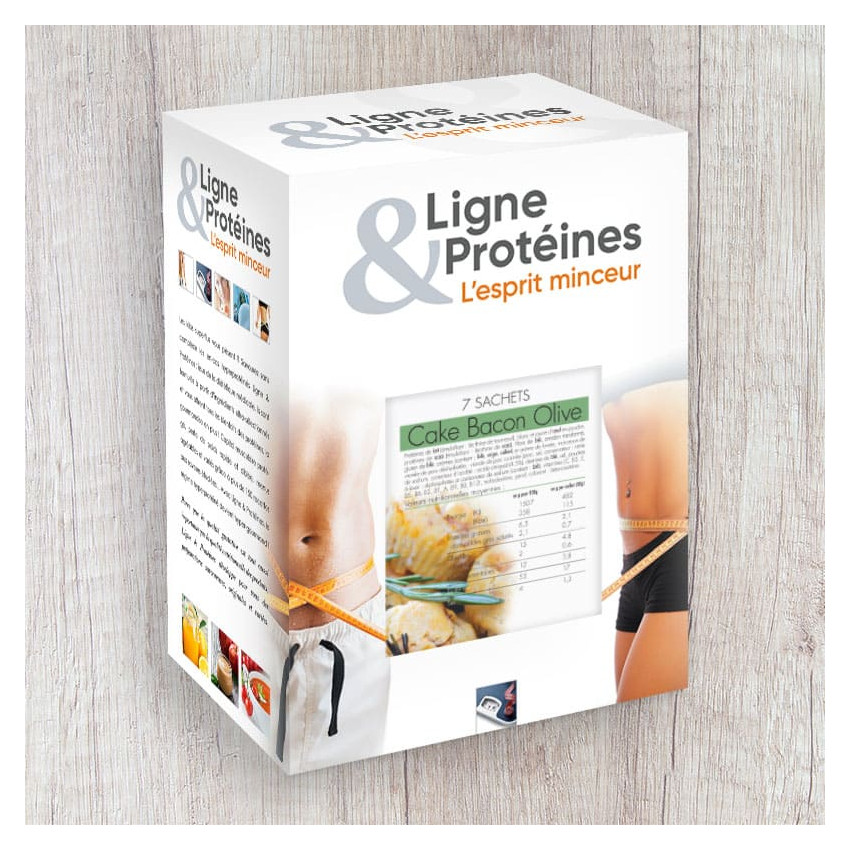 Cake Hyperprotéiné Bacon Olives (7 sachets)
