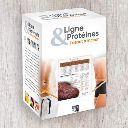 Cake Hyperprotéiné au Chocolat (7 sachets)