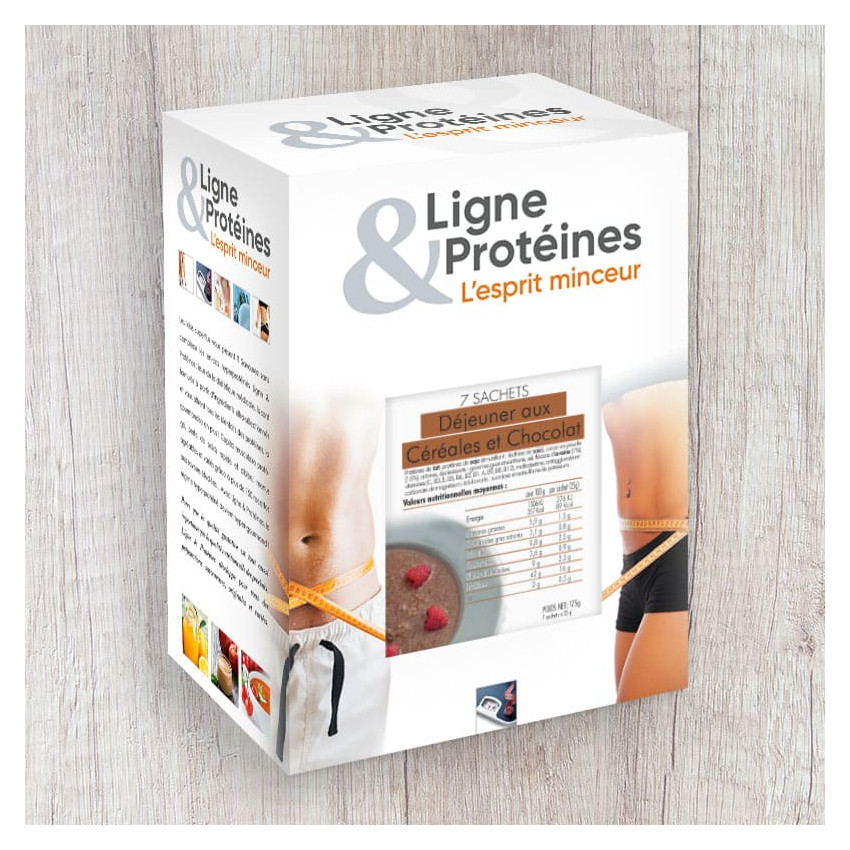 Déjeuner hyperprotéiné Céréales et Chocolat (7 sachets) Déjeuner hyperprotéiné Céréales et Chocolat (7 sachets)