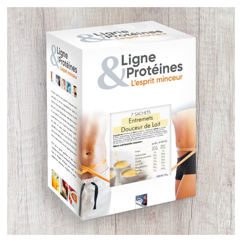 Crème hyperprotéinée Douceur de Lait (7 sachets)