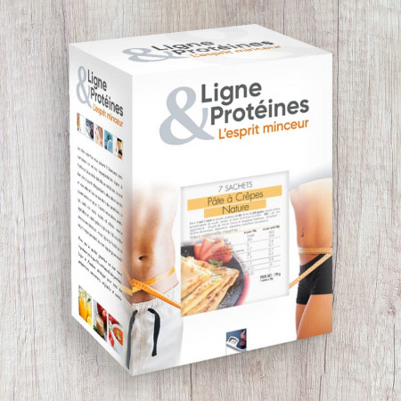 Pâte à Crêpes Nature hyperprotéinées (7 sachets)