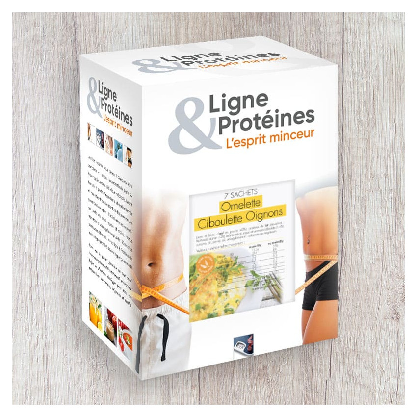 Omelette hyperprotéinée Ciboulette Oignons SANS GLUTEN (7 sachets)