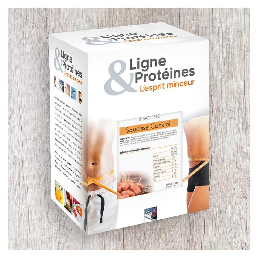 Saucisses Cocktail Hyperprotéinées (4 sachets de 100g) Saucisses Cocktail Hyperprotéinées (4 sachets de 100g)