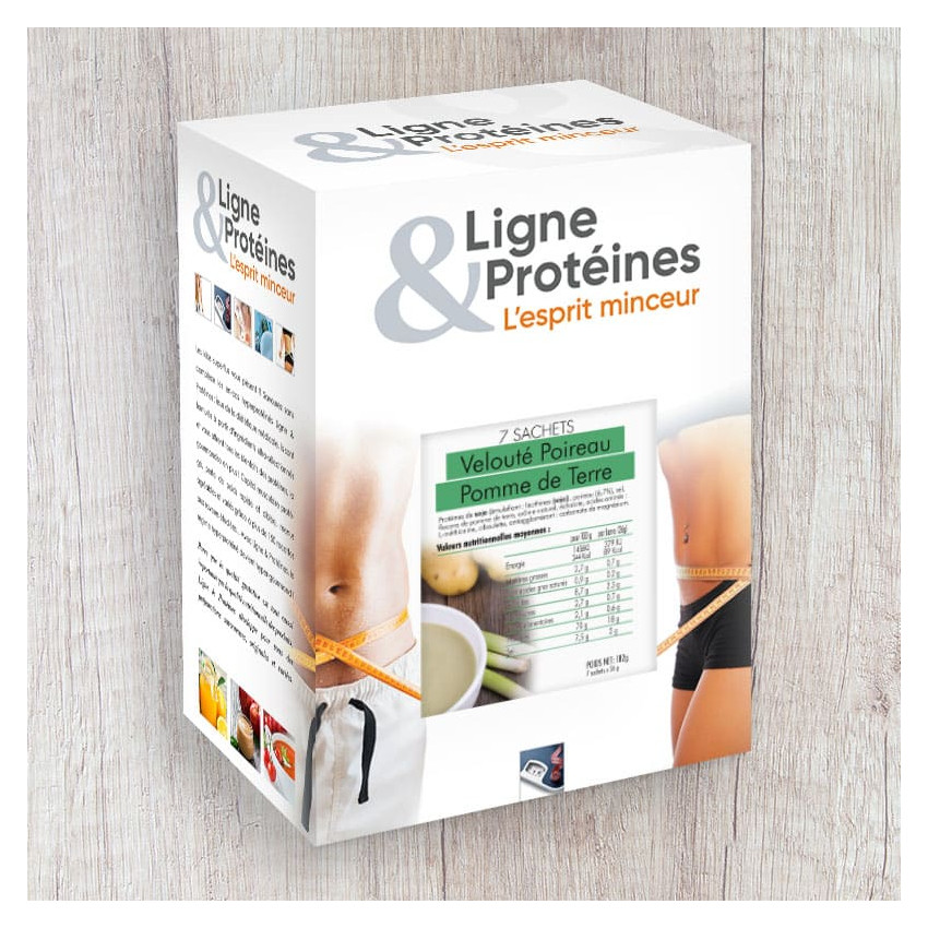 Velouté Poireau Pomme de Terre hyperprotéinée (7 sachets) Velouté Poireau Pomme de Terre hyperprotéinée (7 sachets)