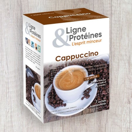 Cappuccino hyperprotéiné (7 sachets)