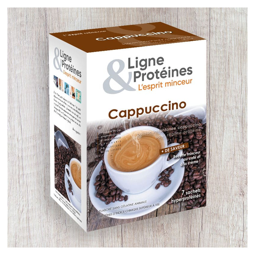 Cappuccino hyperprotéiné (7 sachets)