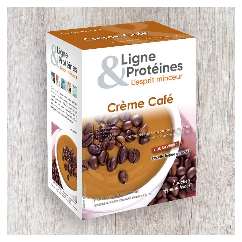 Crème Café hyperprotéinée (7 sachets)