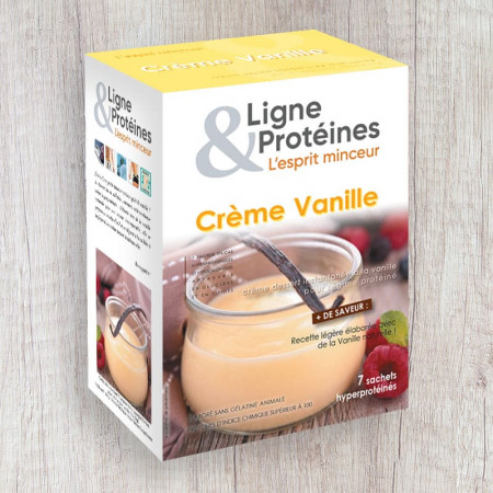 Crème Vanille hyperprotéinée (7 sachets)