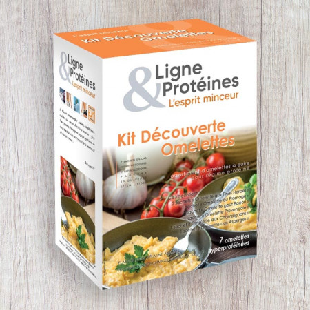 Kit Découverte Omelettes hyperprotéinées (7 sachets)