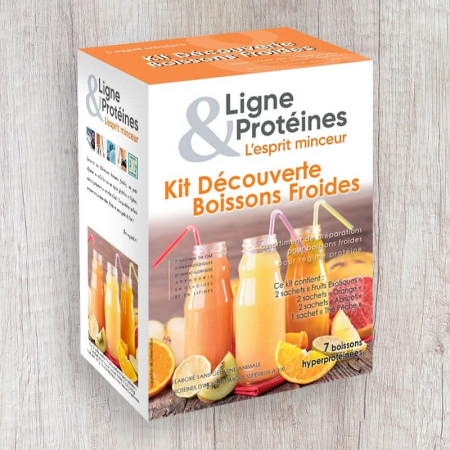 Kit Découverte Boissons Froides hyperprotéinées (7 sachets)