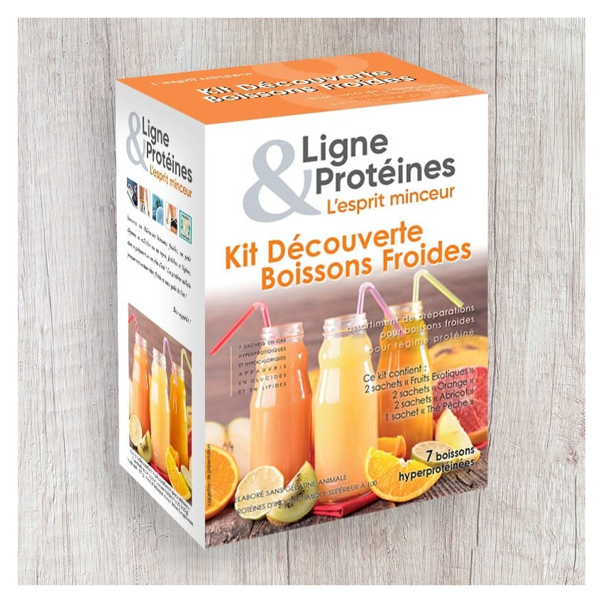 Kit Découverte Boissons Froides hyperprotéinées (7 sachets)