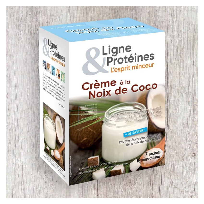 Crème Coco hyperprotéinée (7 sachets)