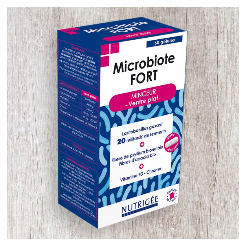 Microbiote FORT Minceur - Ventre plat Microbiote FORT Minceur - Ventre plat