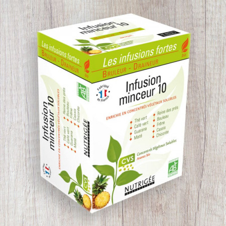 Infusion Minceur 10 bio (30 sachets)