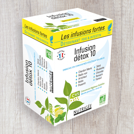 Infusion Détox 10 bio (30 sachets)