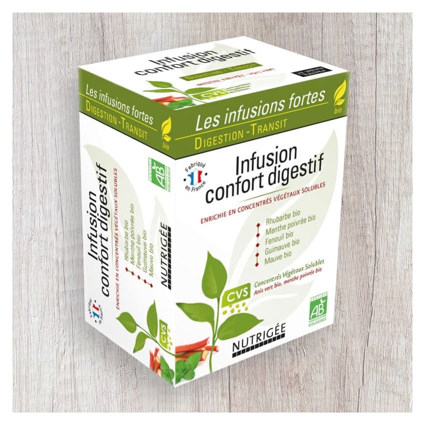 Infusion Confort Digestif bio (30 sachets)