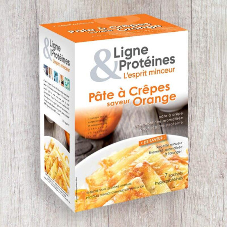 Crêpes à l'Orange hyperprotéinées (7 sachets)