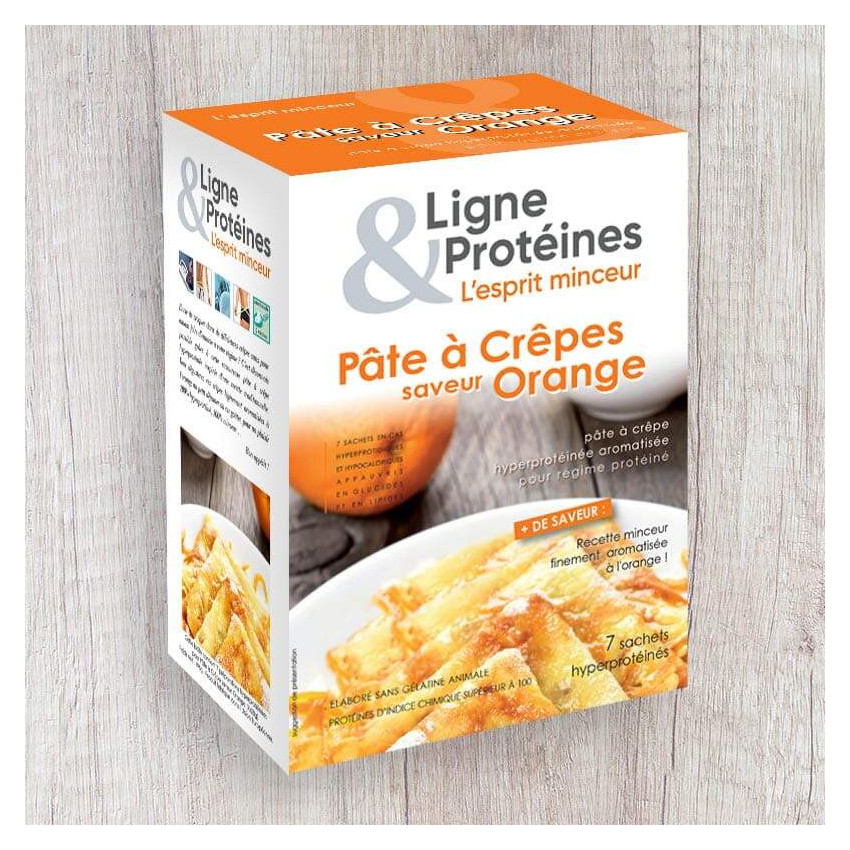 Crêpes à l'Orange hyperprotéinées (7 sachets)