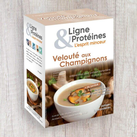 Velouté aux Champignons hyperprotéiné (7 sachets)