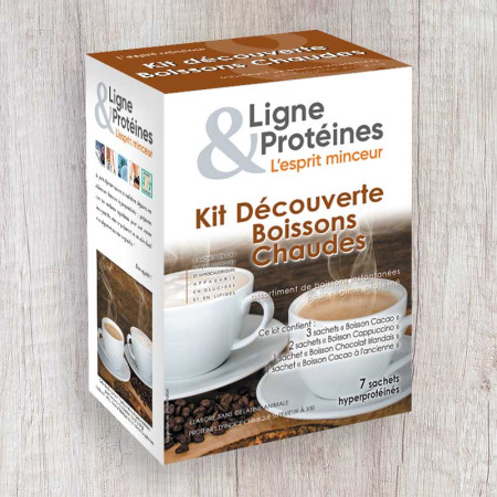 Kit Découverte Boissons Chaudes hyperprotéinées (7 sachets)