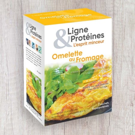 Omelette au Fromage hyperprotéinée (7 sachets)