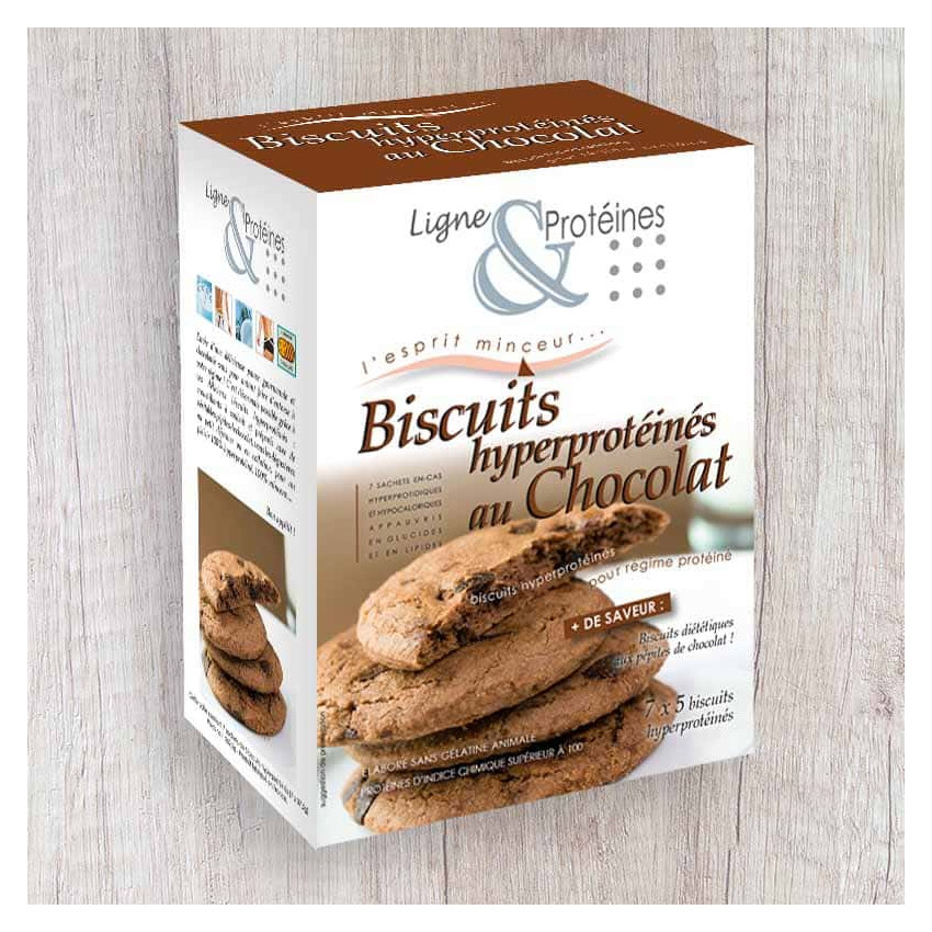 Biscuits Hyperprotéinés Chocolat (7X5 biscuits)