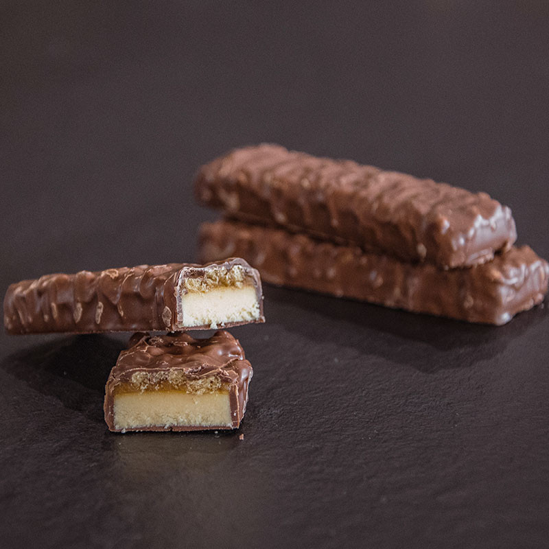 Barres hyperprotéinées Caramel Salé (7 barres) - 5 Barres hyperprotéinées Caramel Salé (7 barres) - 5