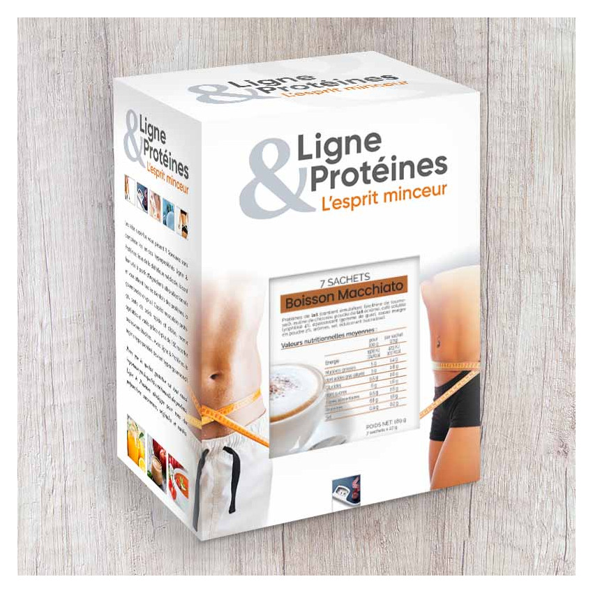 Boisson Macchiato hyperprotéinée (7 sachets)