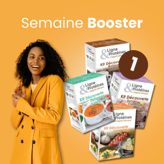 Pack Semaine Étape Booster pour Femme - Ligne & Protéines