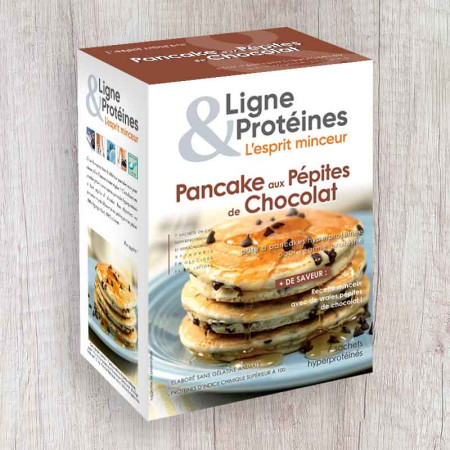 Pancake hyperprotéiné Pépites de Chocolat (7 sachets)