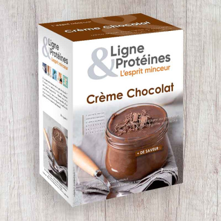 Crème Chocolat hyperprotéinée (7 sachets)
