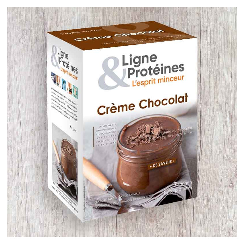 Crème Chocolat hyperprotéinée (7 sachets)