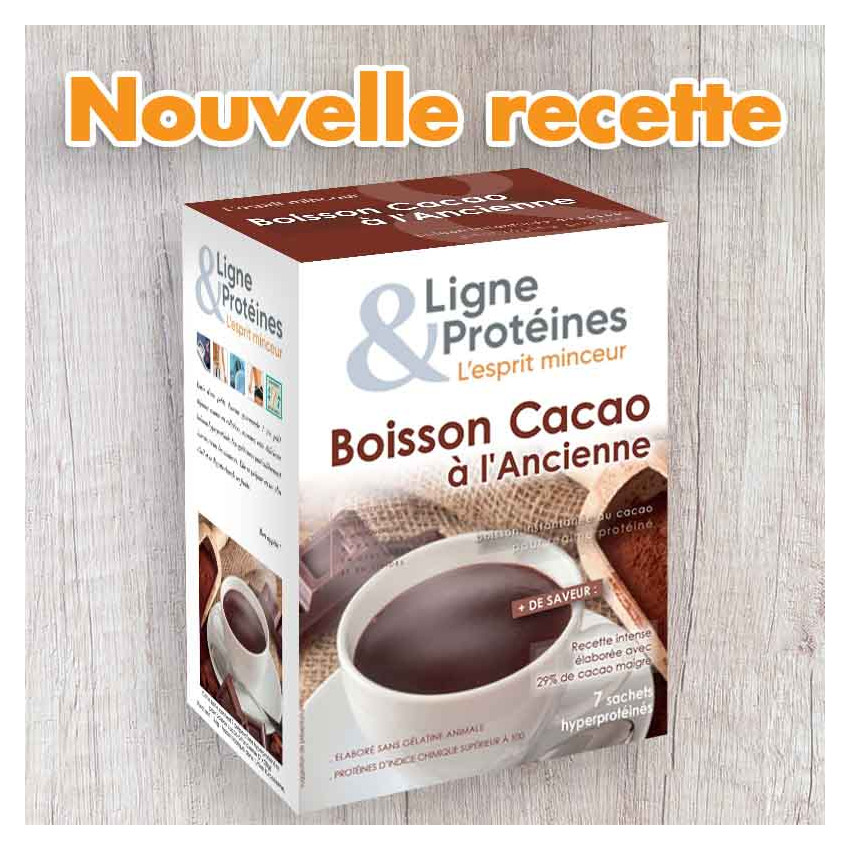 Boisson Cacao à l'ancienne hyperprotéinée