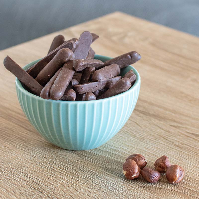 Bâtonnets hyperprotéinés Chocolat Noir Noisette